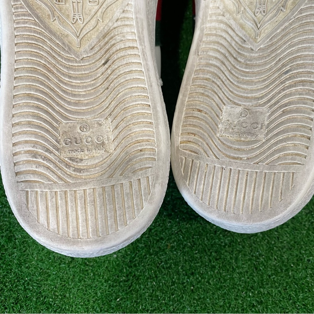 Gucci Men's Ace Embroidered 'Snake' Sz 10.5
๐๐ no shoe insoles๐๐ - Picture 10 of 12